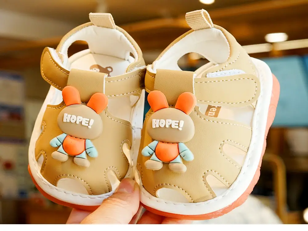 Toddler Sandals Pink Bow Non-Slip 1-2Y β feature 7
