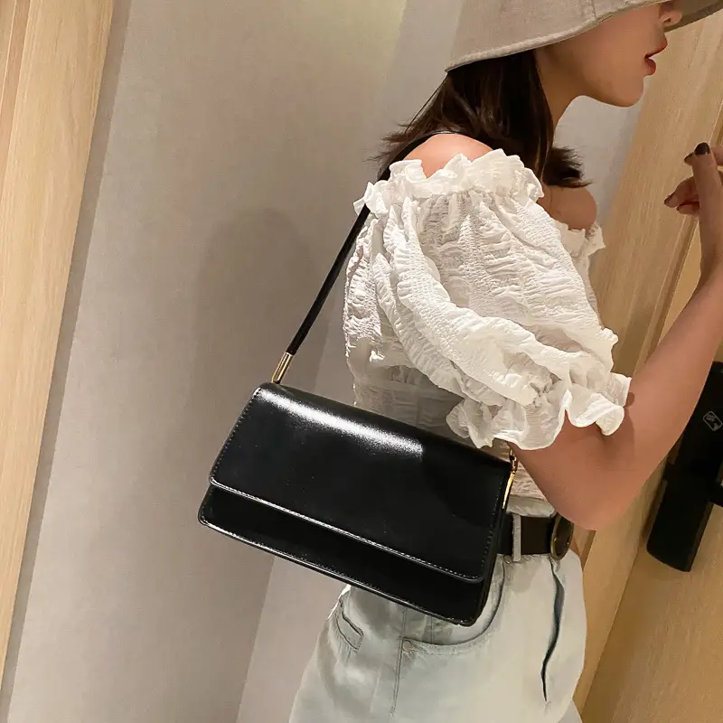 Light Purple One-Shoulder Women's Crossbody Bag - Image 6