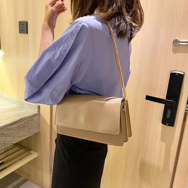 Light Purple One-Shoulder Women's Crossbody Bag - Image 7
