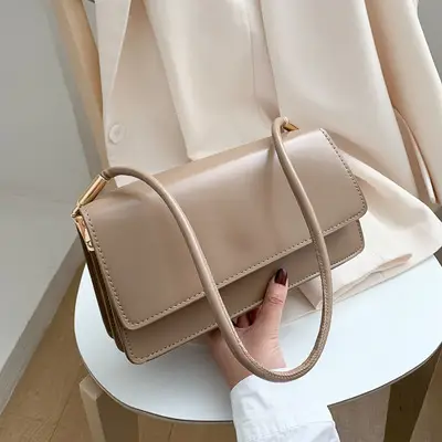 Light Purple One-Shoulder Women's Crossbody Bag - Image 10