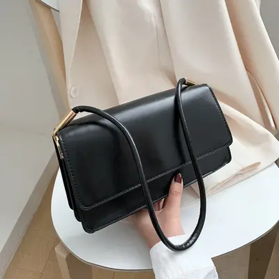 Light Purple One-Shoulder Women's Crossbody Bag - Image 12