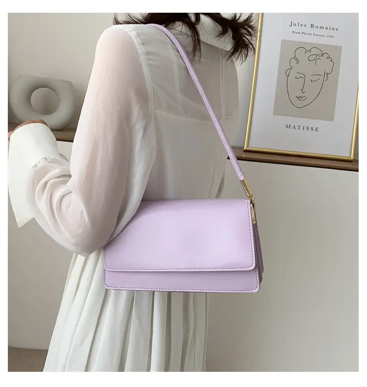 Light Purple One-Shoulder Women's Crossbody Bag — feature 24