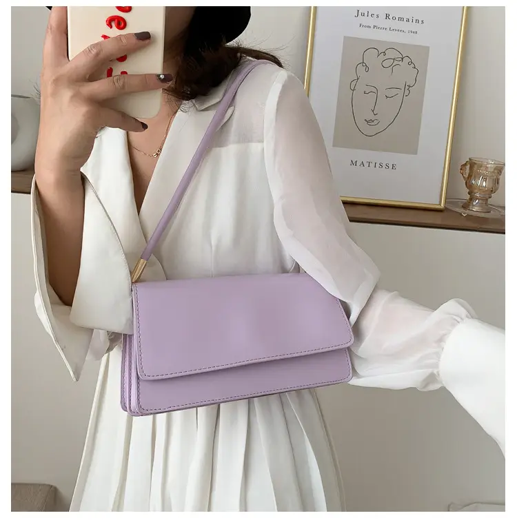 Light Purple One-Shoulder Women's Crossbody Bag — feature 26