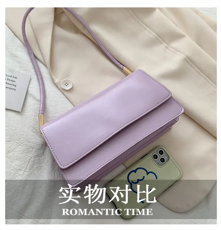Light Purple One-Shoulder Women's Crossbody Bag — feature 4