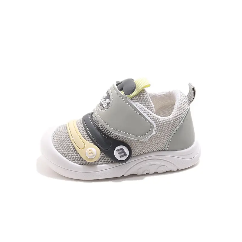 Blue Caterpillar Soft Sole Baby Shoes for Girls - Image 8