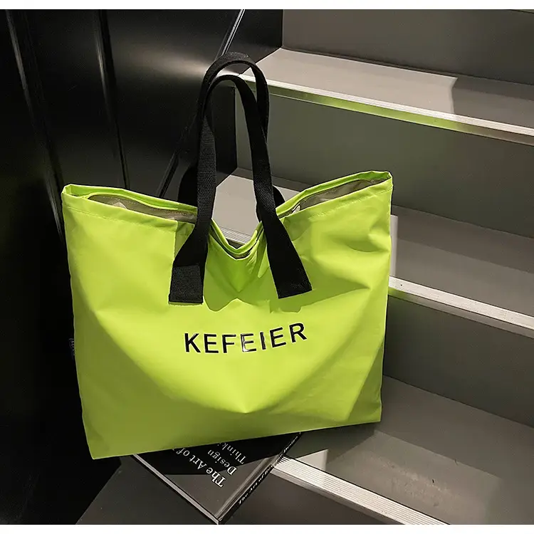 2026 Green Oxford Shoulder Bag Large Capacity Casual Tote — feature 13