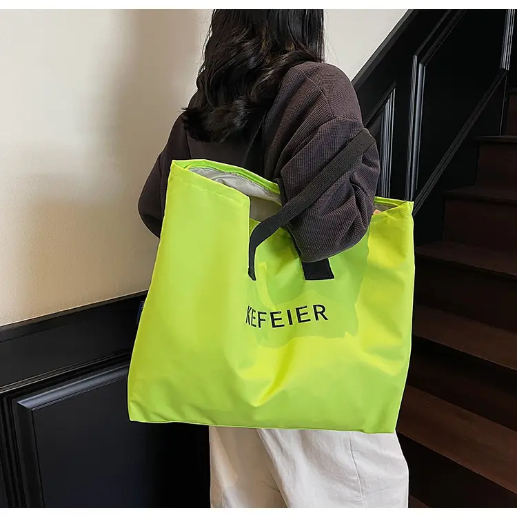 2026 Green Oxford Shoulder Bag Large Capacity Casual Tote — feature 24