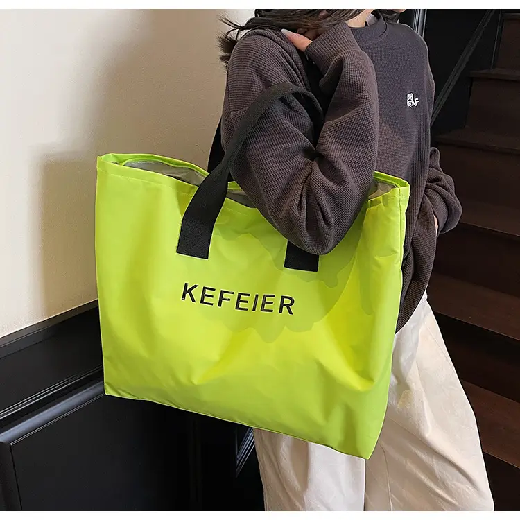 2026 Green Oxford Shoulder Bag Large Capacity Casual Tote — feature 25