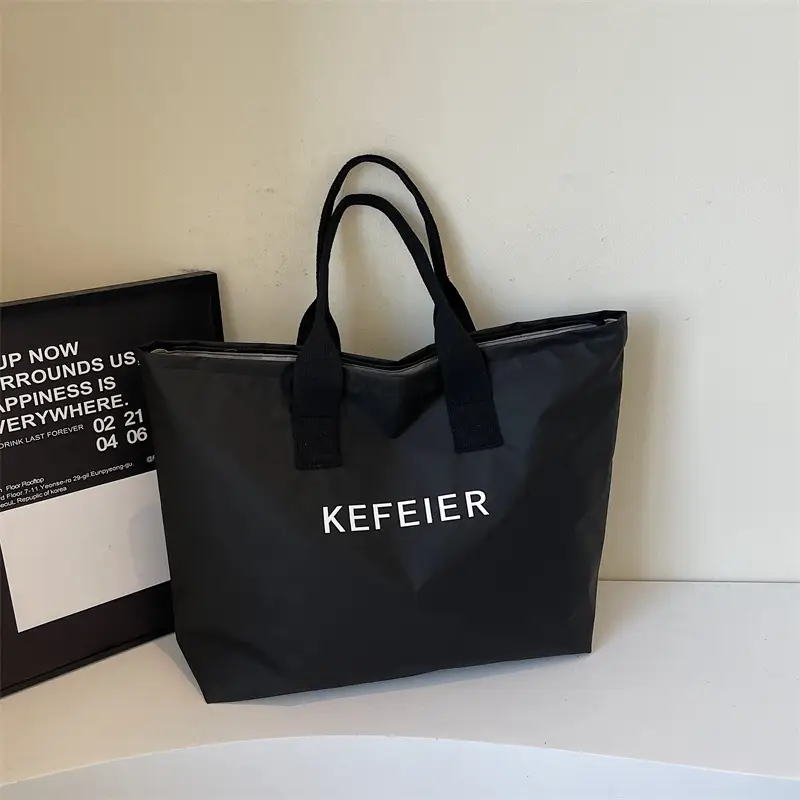 2026 Green Oxford Shoulder Bag Large Capacity Casual Tote - Image 4