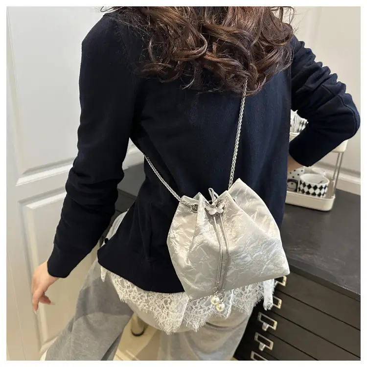 Retro Casual Shoulder Bag with Chain Strap, Large Capacity, 2025 Fashion — feature 14