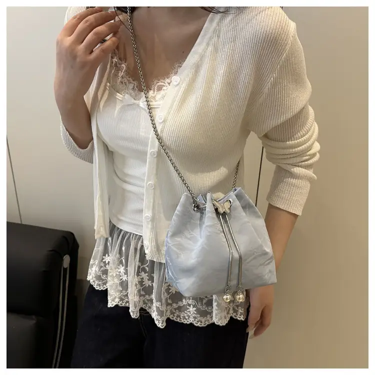 Retro Casual Shoulder Bag with Chain Strap, Large Capacity, 2025 Fashion — feature 16