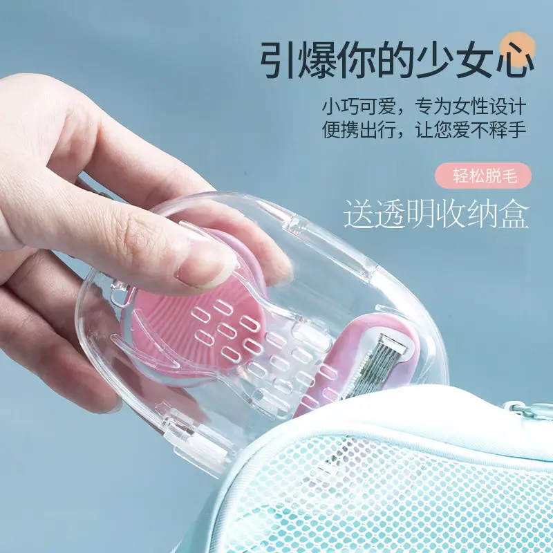 Cross-border foreign trade shaving knife ladies special body leg hair shaving armpit private parts shaving device 5 layer head hair removal knife