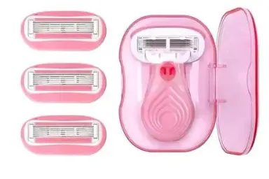 Cross-border foreign trade shaving knife ladies special body leg hair shaving armpit private parts shaving device 5 layer head hair removal knife