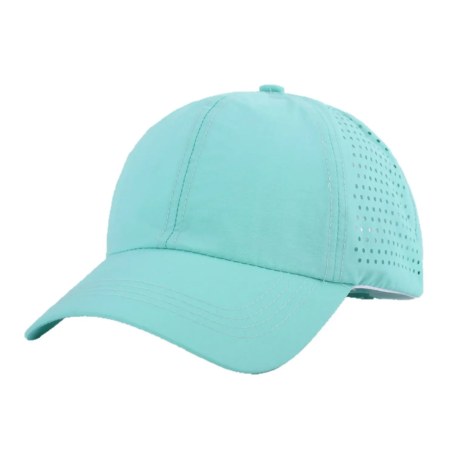 Women Blue Mesh Baseball Cap Breathable
