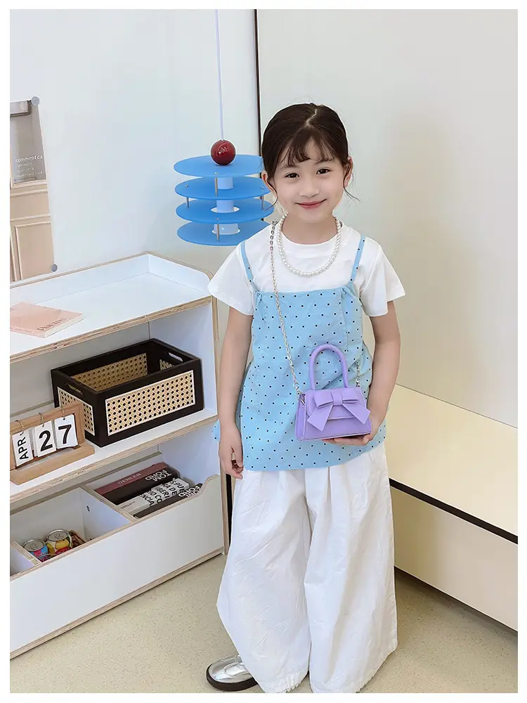 New Kids Cute Princess Bags Pink Purple White — feature 8