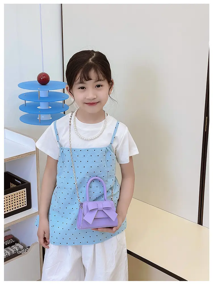 New Kids Cute Princess Bags Pink Purple White — feature 9