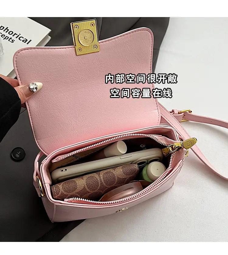 Pink Korean Style Women's Crossbody Bag — feature 11
