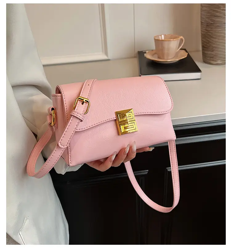 Pink Korean Style Women's Crossbody Bag — feature 2