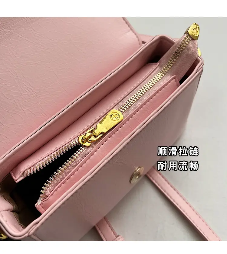 Pink Korean Style Women's Crossbody Bag — feature 5