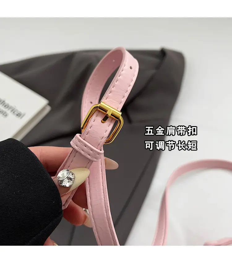 Pink Korean Style Women's Crossbody Bag — feature 6