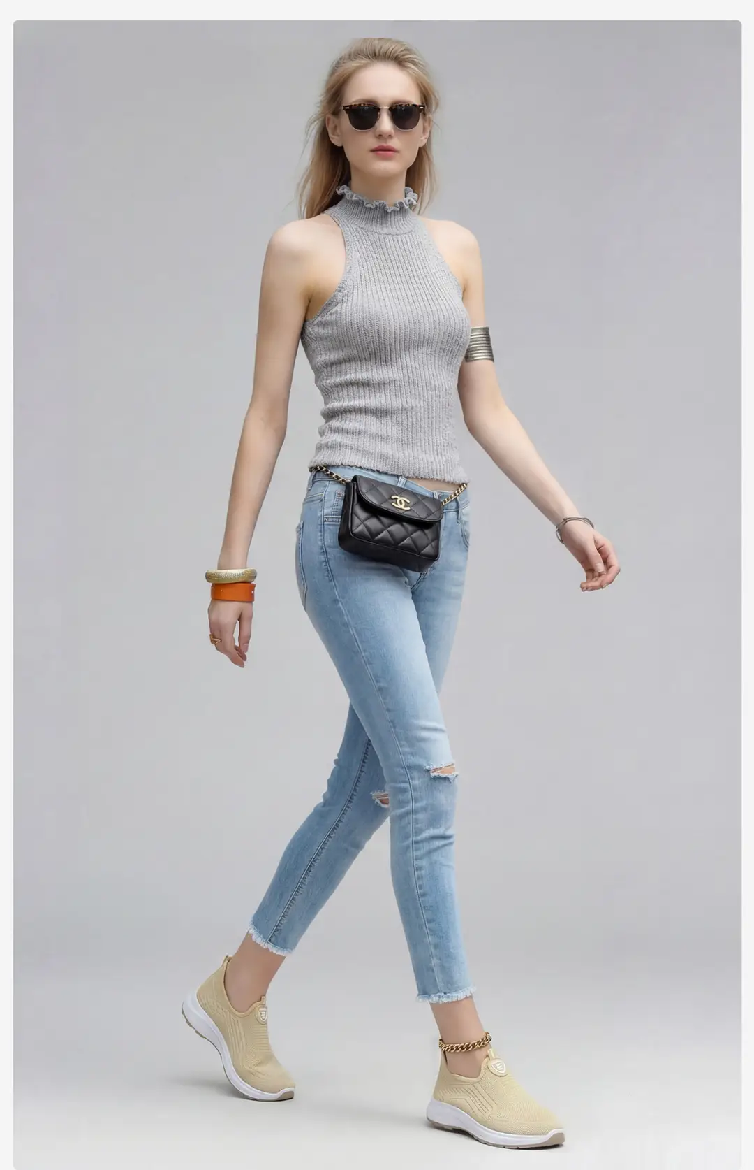 Women's Spring Casual Sports Breathable Cross-Border Large Size Women's Shoes, Women's Soft-Soled Slip-On Lazy Shoes — feature 16
