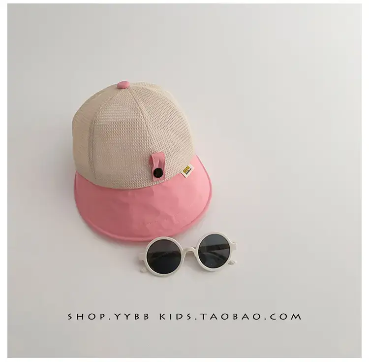 Children's Mesh Cap with Sunglasses Summer Travel Cap — feature 12