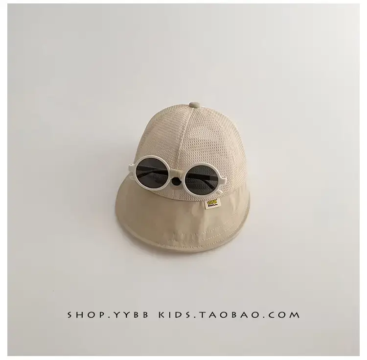 Children's Mesh Cap with Sunglasses Summer Travel Cap — feature 14