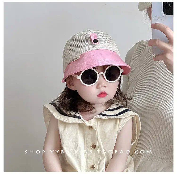 Children's Mesh Cap with Sunglasses Summer Travel Cap — feature 5