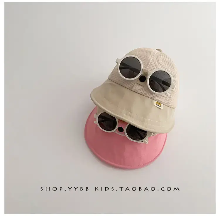 Children's Mesh Cap with Sunglasses Summer Travel Cap — feature 8