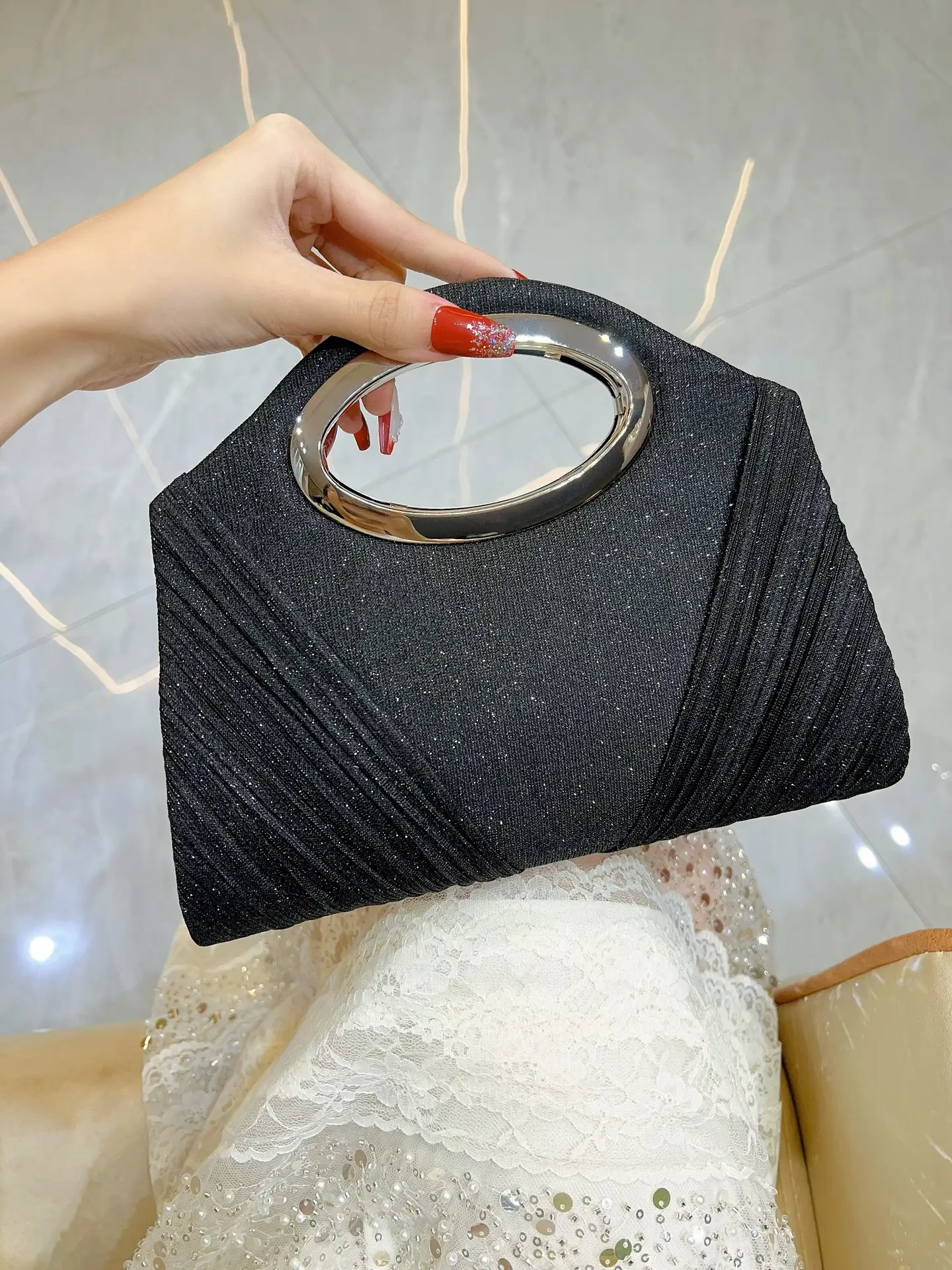 Women's Glitter Crossbody Bag for Banquet Evening Dress — feature 8