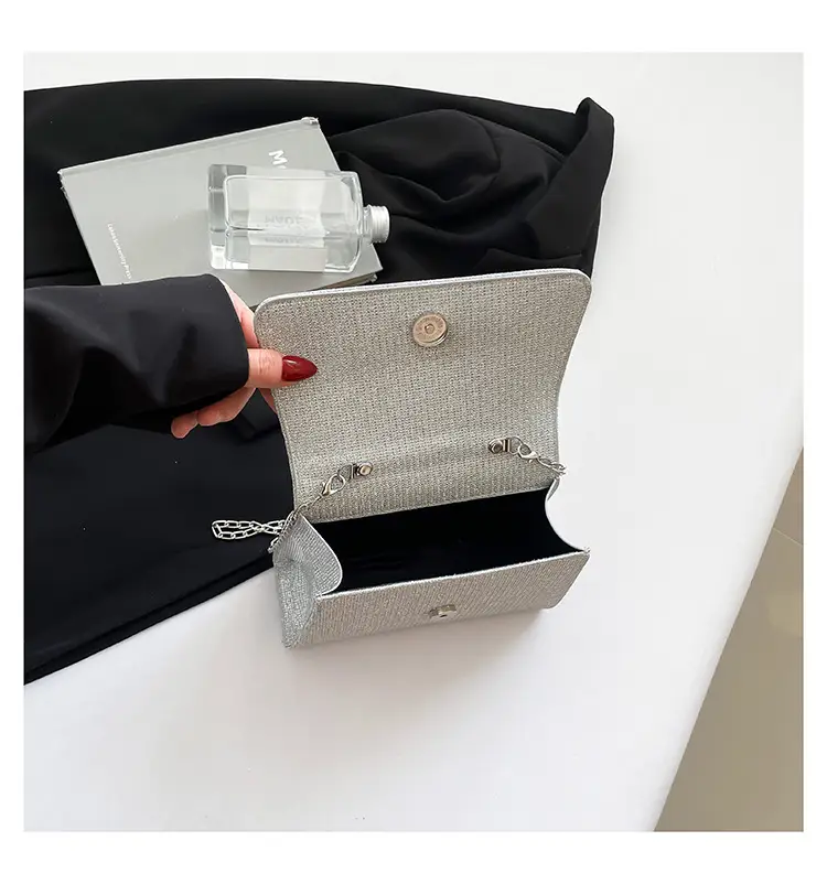 Textured Bow Bag for Women, 5 Colors, Pearl Chain, Shoulder Crossbody — feature 35