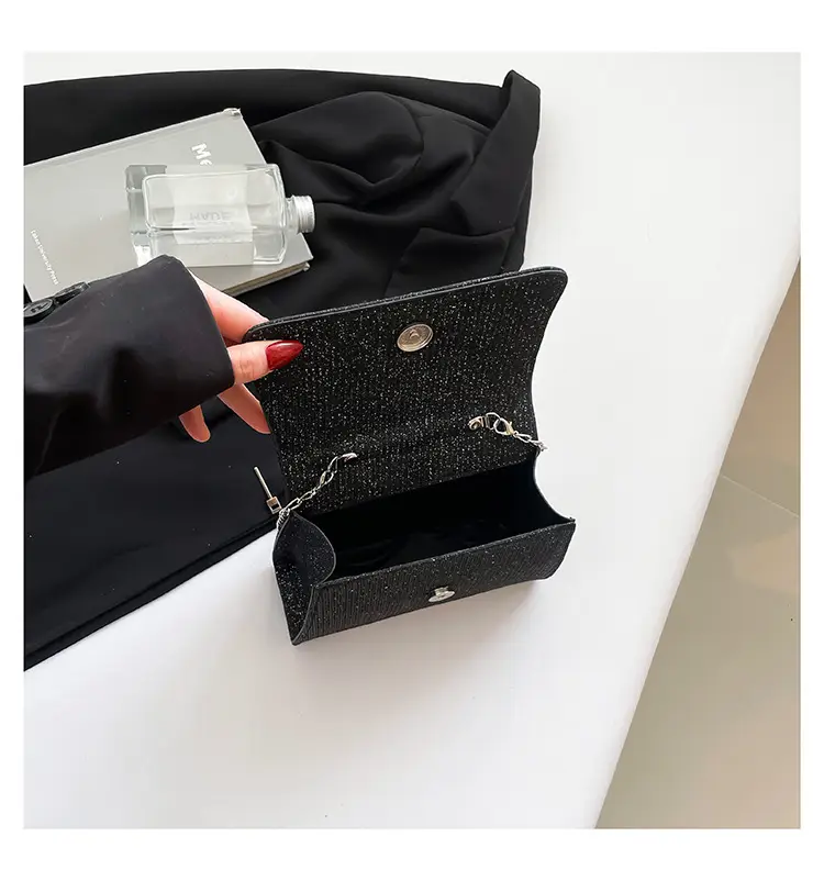 Textured Bow Bag for Women, 5 Colors, Pearl Chain, Shoulder Crossbody — feature 44