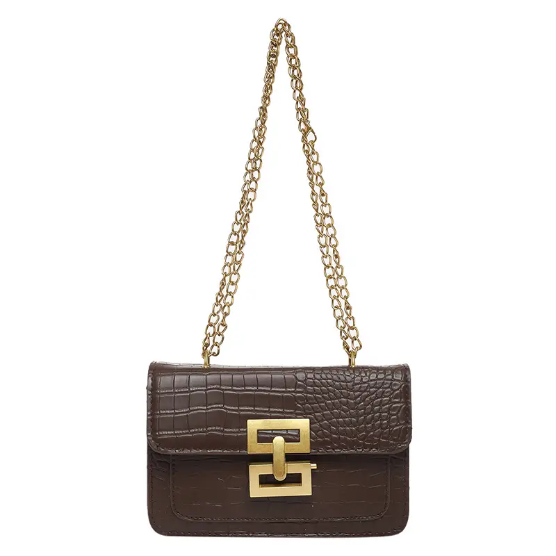Trendy White Chain Shoulder Bag for Women - Image 10