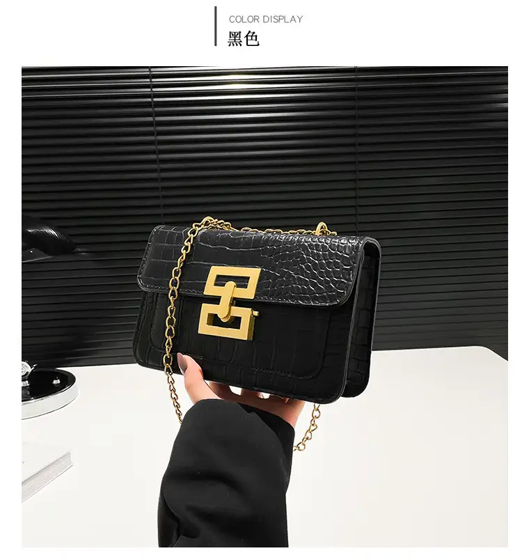 Trendy White Chain Shoulder Bag for Women — feature 25
