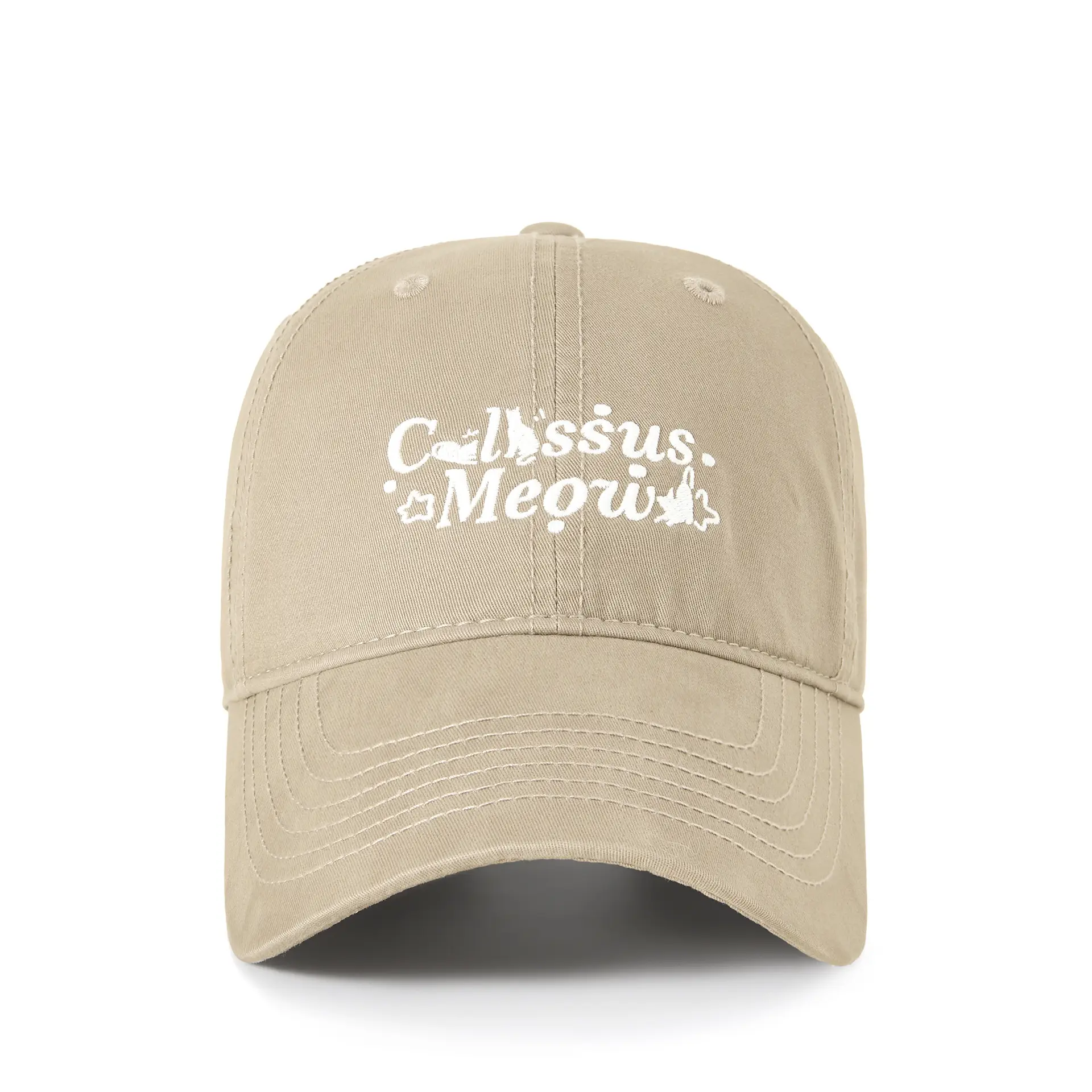 Japanese Style Embroidered Baseball Cap Black - Image 5