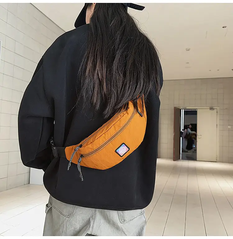 Black Crossbody Bag for Women Large Capacity Waist Bag — feature 36