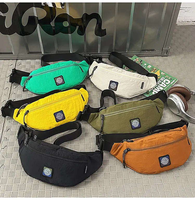 Black Crossbody Bag for Women Large Capacity Waist Bag — feature 37