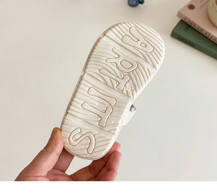 2025 Summer Toddler Sandals Black White Soft Bottom — feature 23