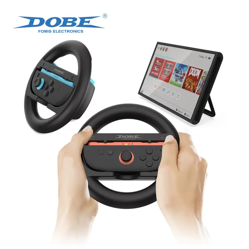 Switch2 Handle Round Steering Wheel Ns2 Joy-Pad Set - Image 4