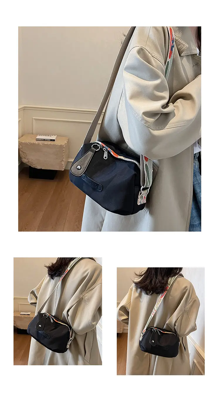 Orange Crossbody Bag for Women Large Capacity Commuting — feature 10