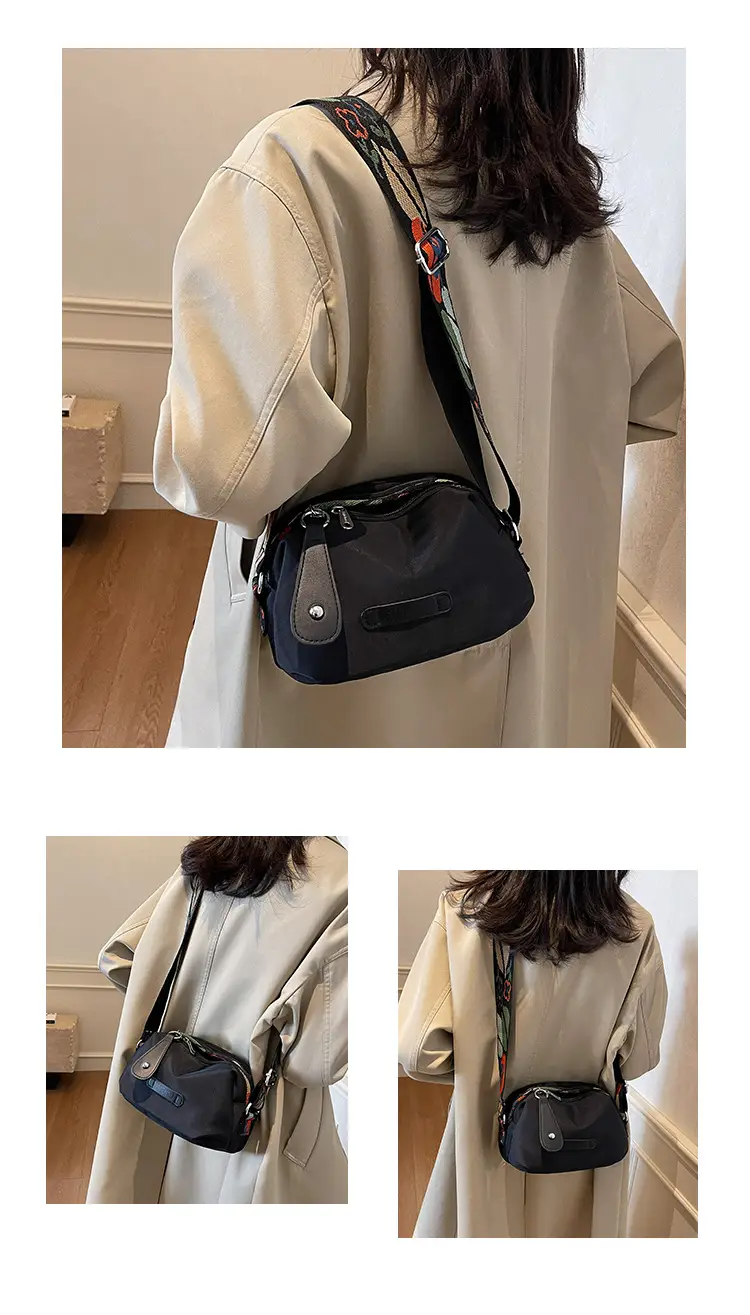 Orange Crossbody Bag for Women Large Capacity Commuting — feature 11