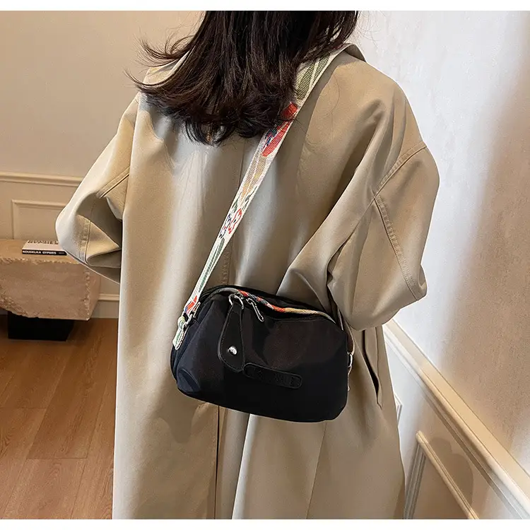 Orange Crossbody Bag for Women Large Capacity Commuting — feature 16