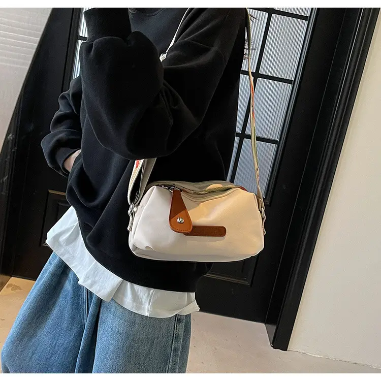 Orange Crossbody Bag for Women Large Capacity Commuting — feature 23