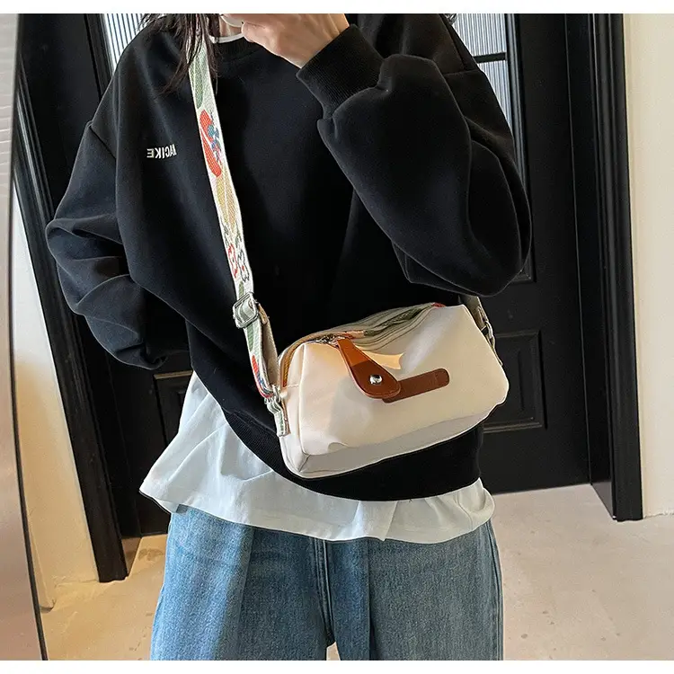 Orange Crossbody Bag for Women Large Capacity Commuting — feature 24