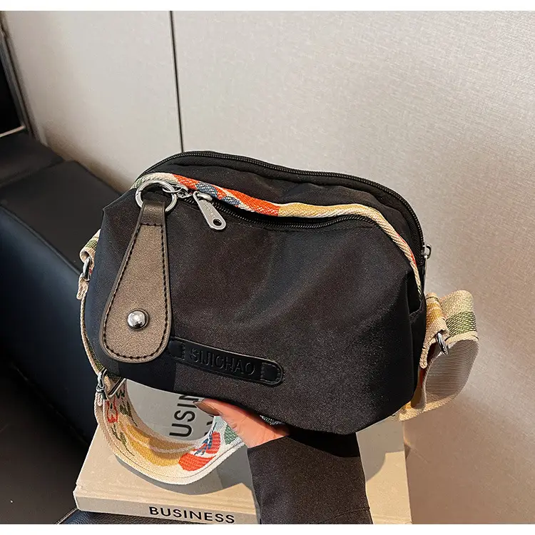 Orange Crossbody Bag for Women Large Capacity Commuting — feature 27