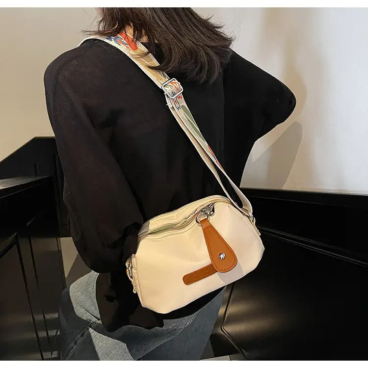 Orange Crossbody Bag for Women Large Capacity Commuting — feature 31