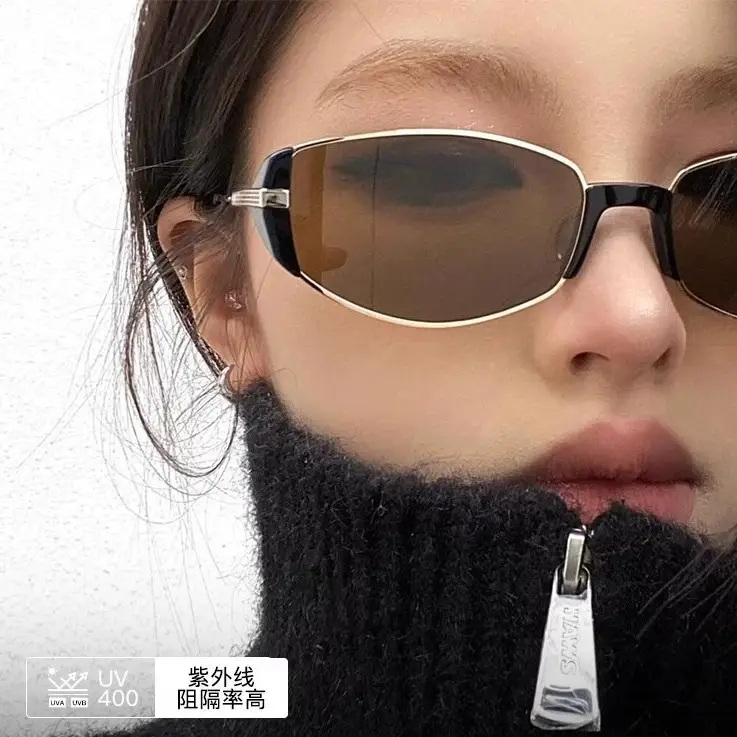 Women Retro Sunglasses Anti-UV Myopia 2025 - Image 4