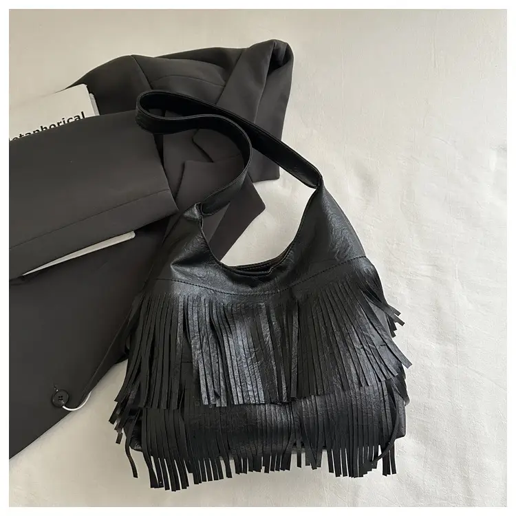 Black Tassel Crossbody Bag for Women 2025 — feature 10