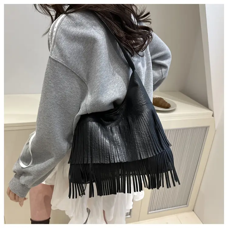 Black Tassel Crossbody Bag for Women 2025 — feature 31