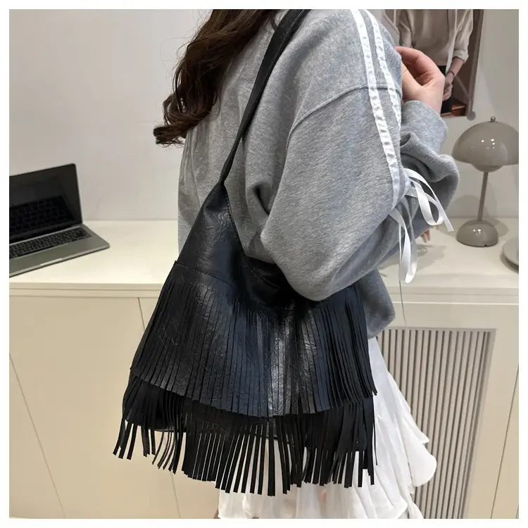 Black Tassel Crossbody Bag for Women 2025 — feature 32